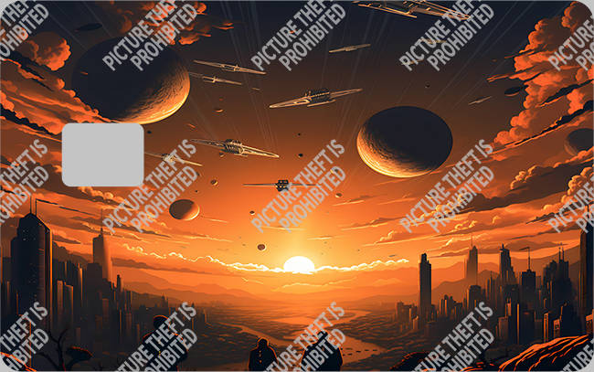 Bank  Card Sticker-BC-2302
